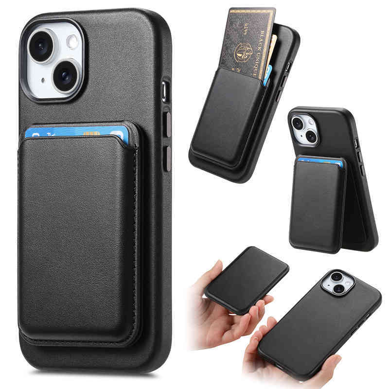 Magnetic Card Holder Protective Cover Phone Case