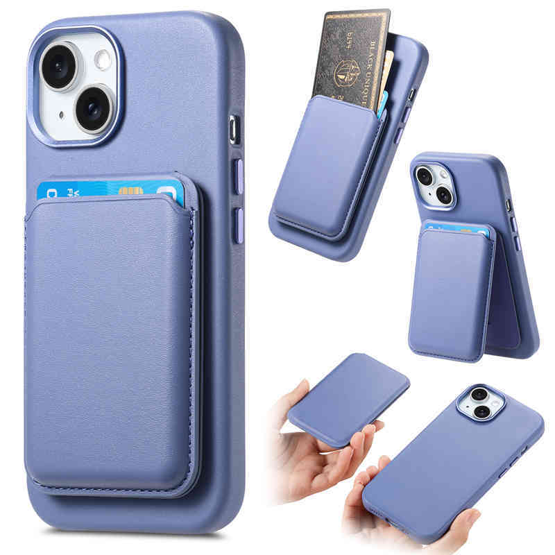 Magnetic Card Holder Protective Cover Phone Case