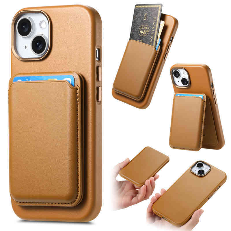 Magnetic Card Holder Protective Cover Phone Case