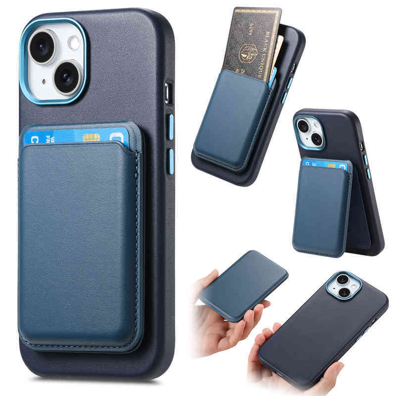 Magnetic Card Holder Protective Cover Phone Case